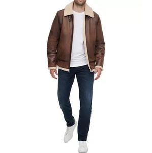 Calvin Klein Men's Faux-Shearling Jacket